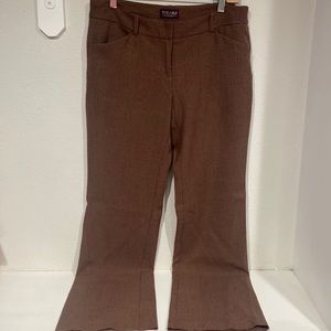 Tweed dress pants
